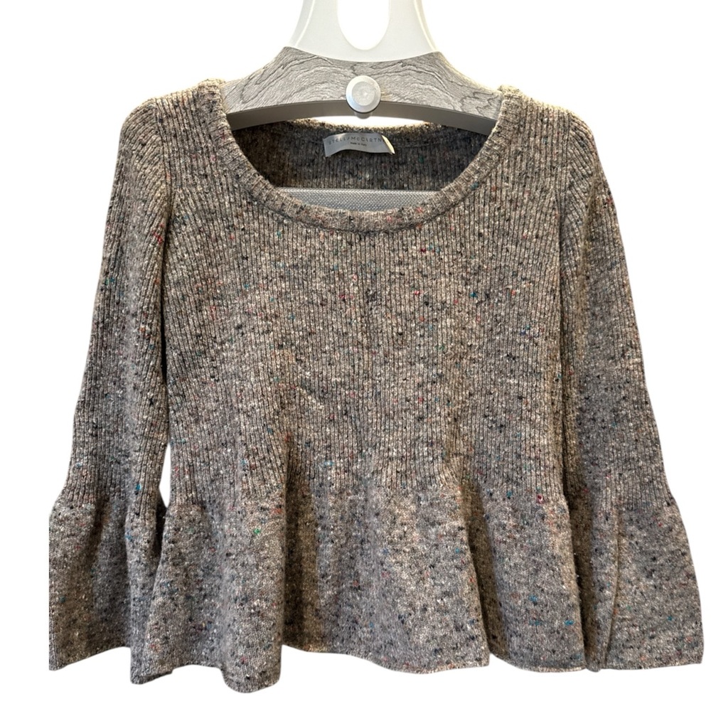 Stella McCartney Multicolor Speckled Knit Top